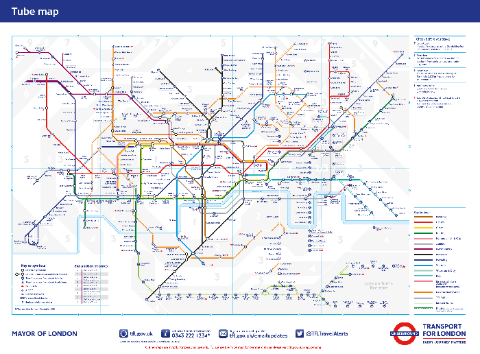 TFL map