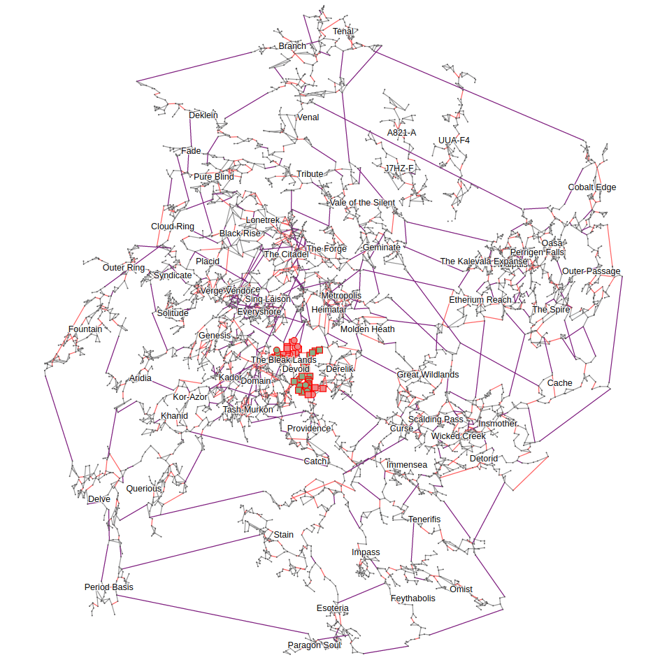 eve online map