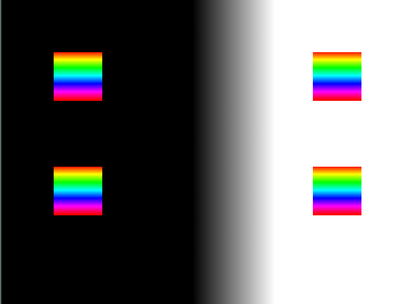 The test card I made